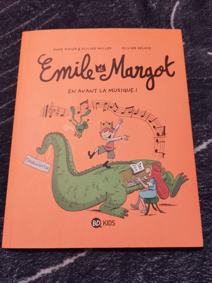 BD kids Émile et Margot en avant la musique neuf