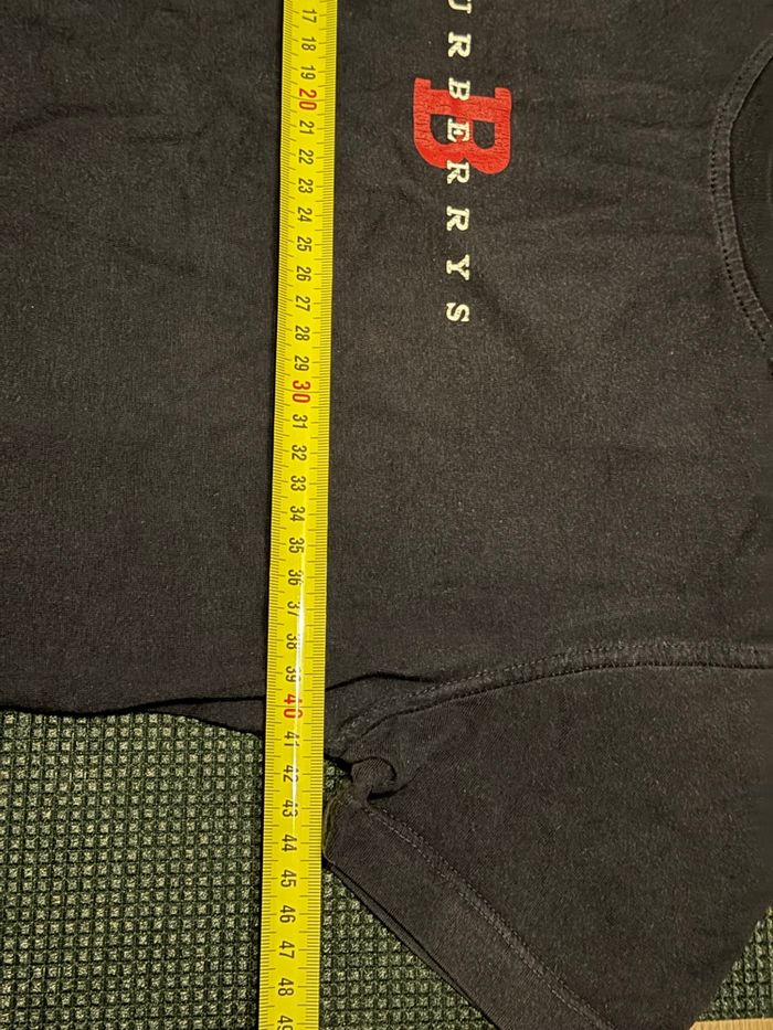 Tee Shirt Burberry Noir Coton Taille S / XS - photo numéro 6