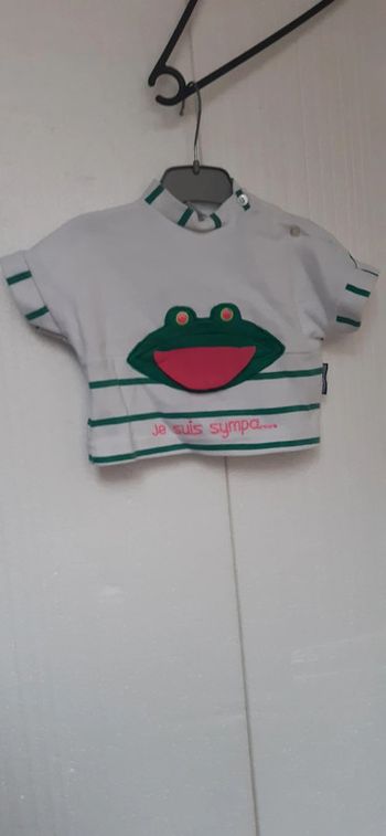 Tee-shirt 6 mois manches courtes