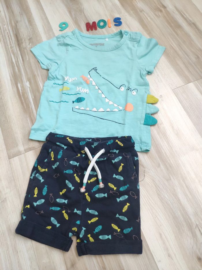 Ensemble short et Tee-shirt