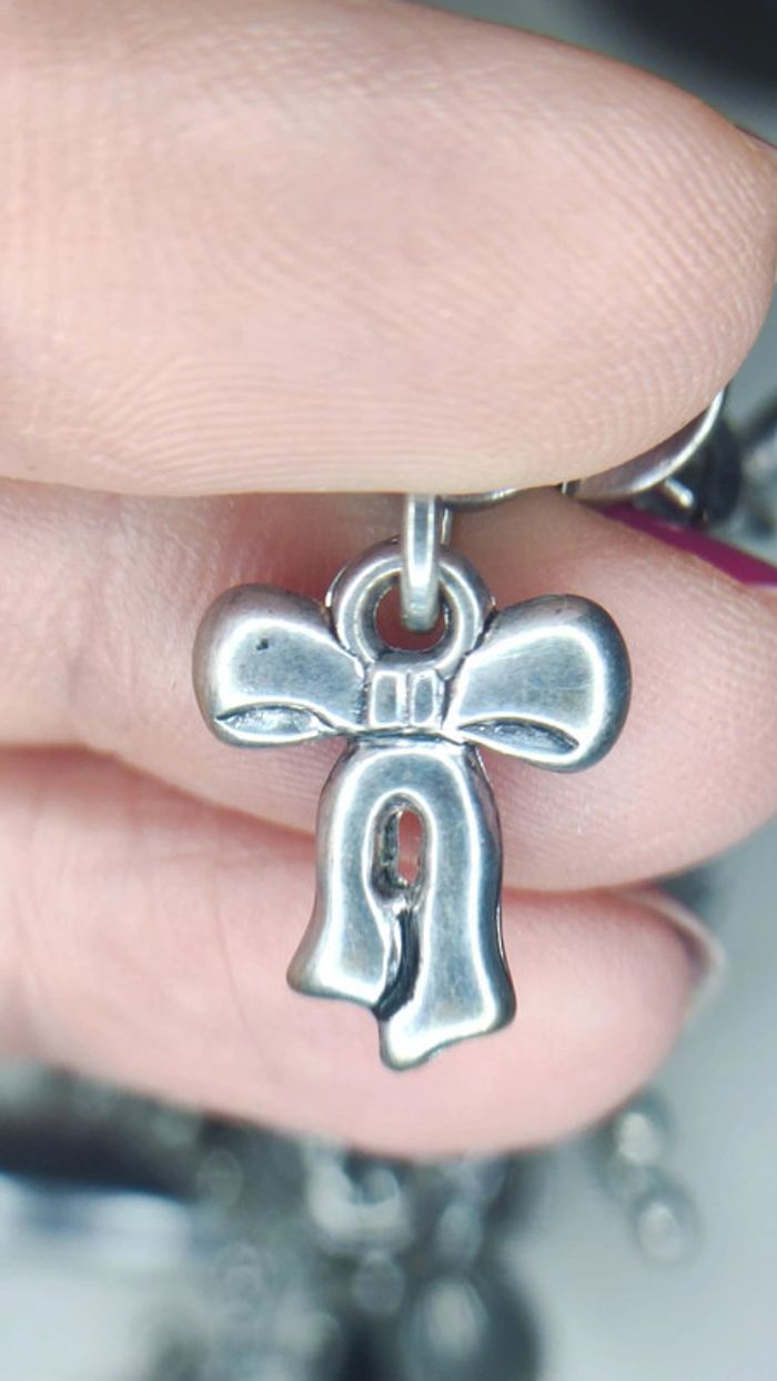 Bracelet charms en argent vintage - photo numéro 10