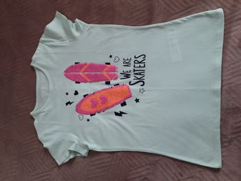T- shirt manche courte fille 12ans