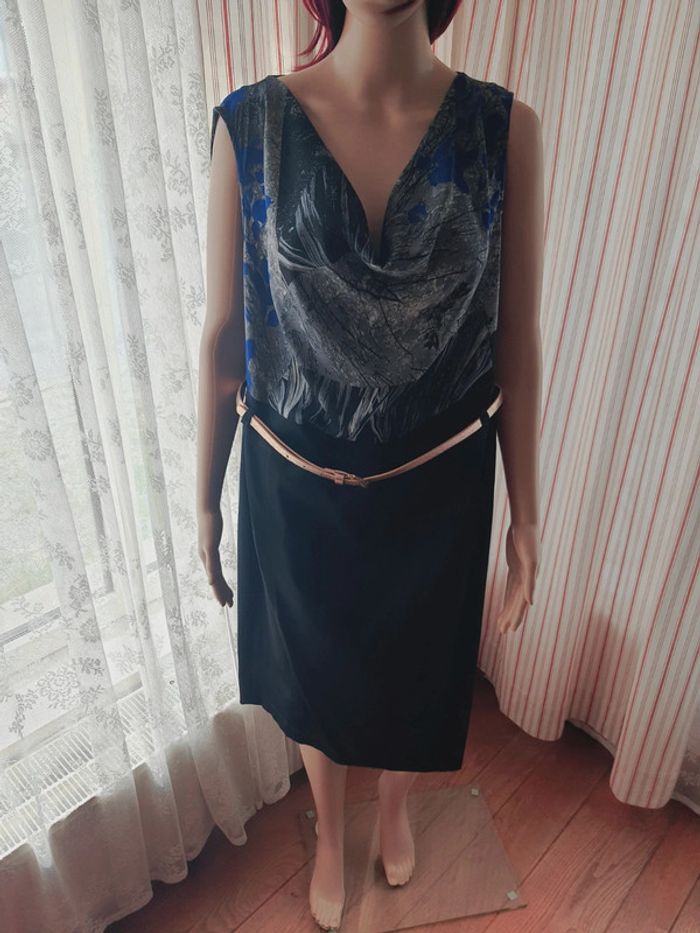 Jolie Robe D'Auvry fr 50 be 48 avec ceinture - photo numéro 8