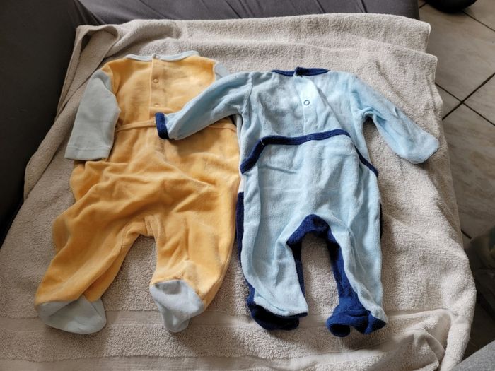 Lot de 6 pyjamas garçon 1 mois - photo numéro 8