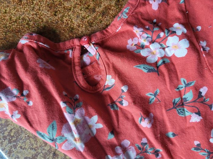 Robe à fleurs légère été 5ans kiabi - photo numéro 4