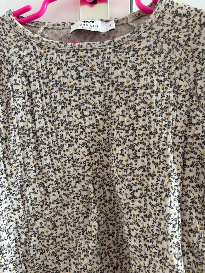 T shirt liberty Cyrillus 8 ans - photo numéro 3