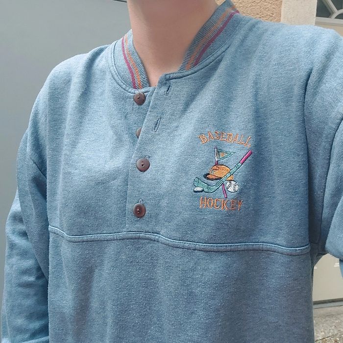 Joli sweat Vintage M/L homme - photo numéro 2