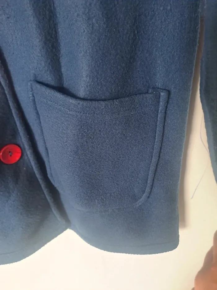 Veste Polaire marine Linvosges Taille 38/40 - photo numéro 7