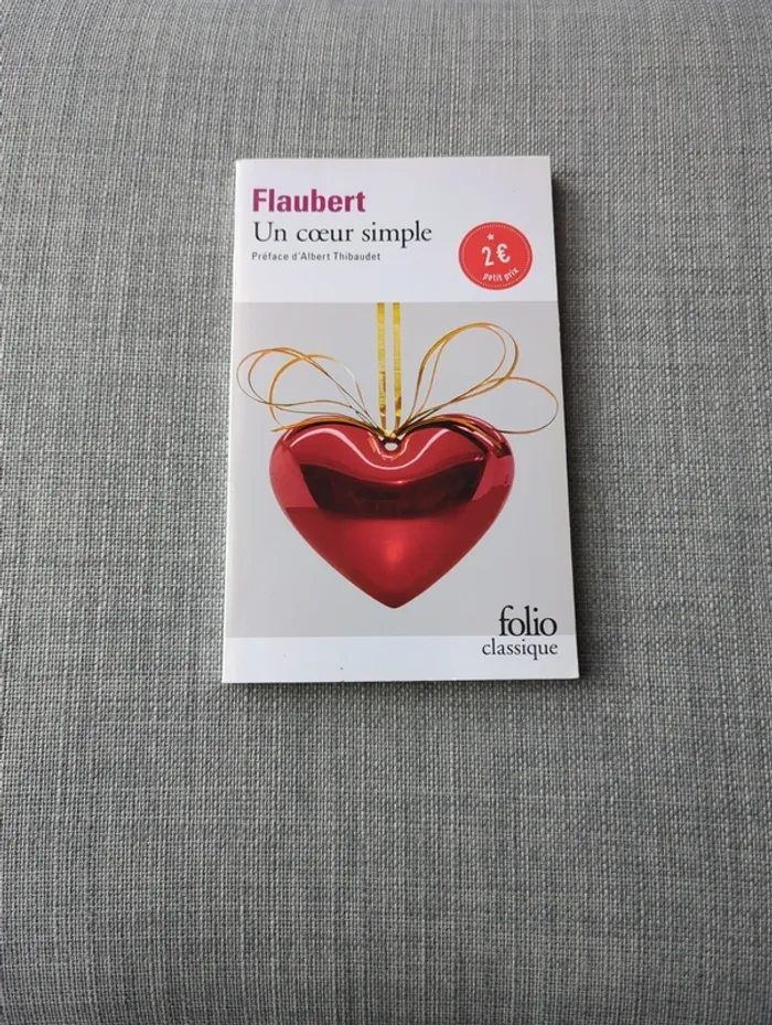 Un cœur simple, Flaubert