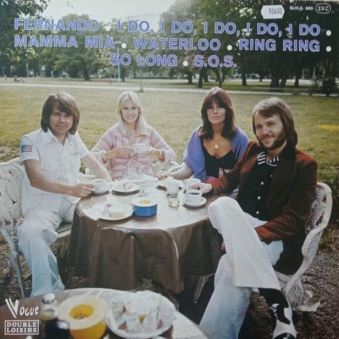 Vends Vinyle ABBA Golden double album vitesse 33 tours format 30 cm année 1976 - photo numéro 2