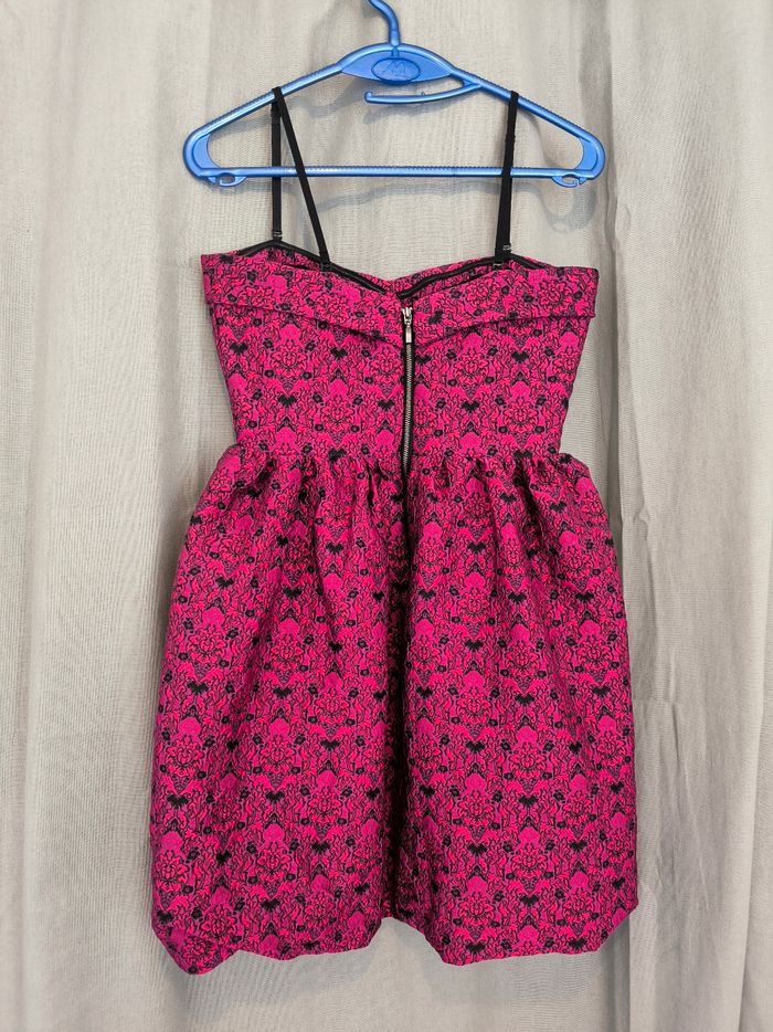 Robe bustier Naf Naf décor baroque S (36) - photo numéro 2