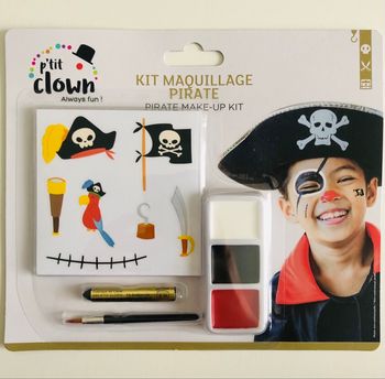 Kit maquillage pirate 