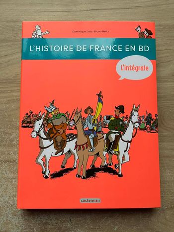 Livre l'histoire de France en BD 