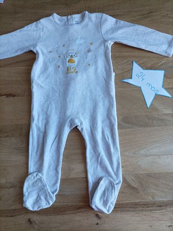 Pyjama mixte 24 mois Big Dreams