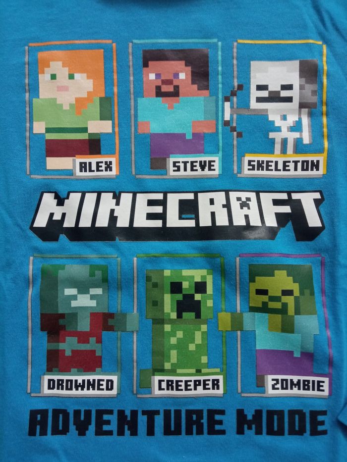 Pyjama Minecraft 6 ans - photo numéro 3