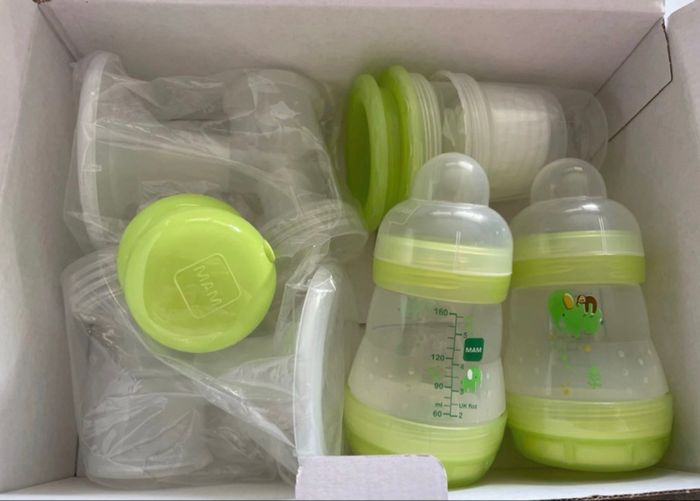 Double Tire lait électrique Mam + pompe manuelle - photo numéro 5