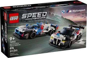 LEGO Speed Champions 76922 : VOITURES DE COURSE BMW M4 GT3 ET BMW M HYBRID V8. NEUF