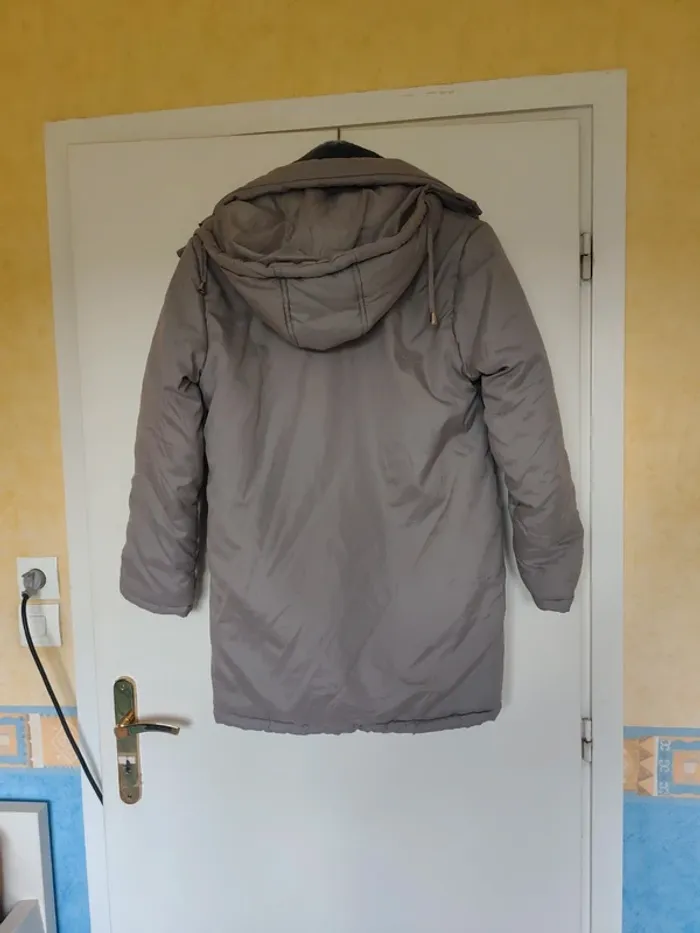 Manteau gris large 40 - photo numéro 4