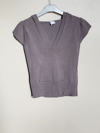 Haut manches courtes à capuche taille 1