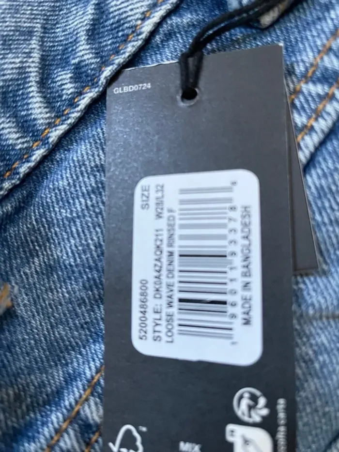 Dickies Loose Wave Rinsed Denim - W28/L32 - photo numéro 10