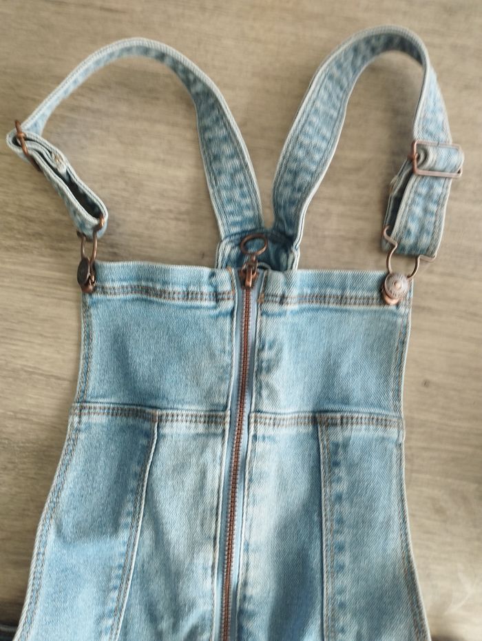Salopette en jean 12 ans fille - photo numéro 2
