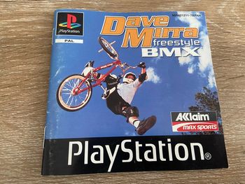 Dave mirra freestyle bmx ps1 notice