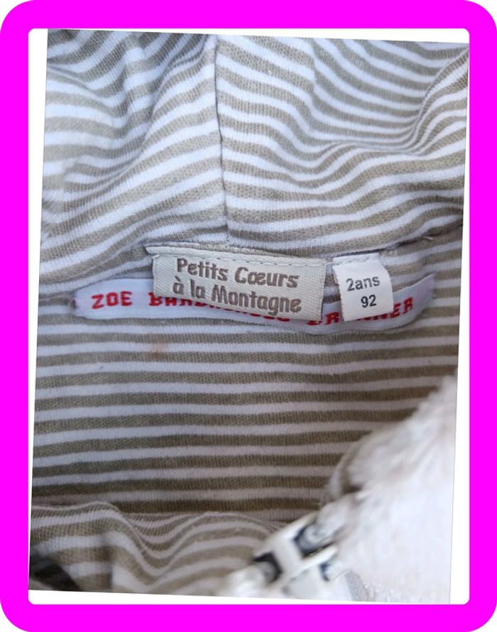 Manteau 24 mois Petit Coeur à la montagne - photo numéro 3