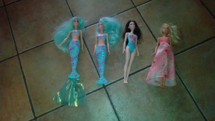 Jouet licorne + barbie - photo numéro 7