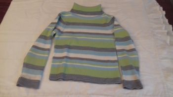 1 pull col roulé fille 4 ans 