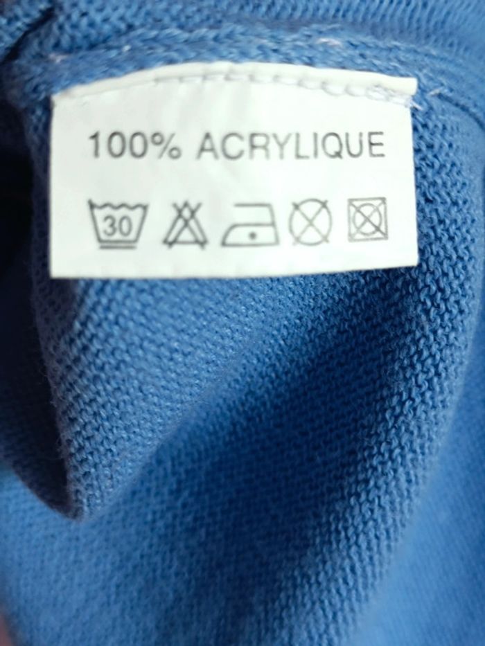 Haut bleu blanc " Paola Vialese" en T.4(42) - photo numéro 10