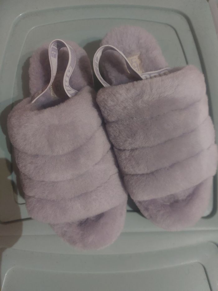 Pantoufle  mauve - photo numéro 4