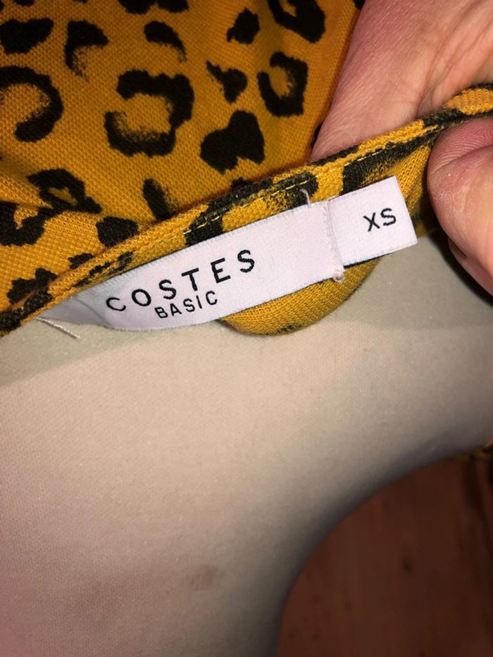 Robe mini Costes (jaune), S / 36 / 8 - photo numéro 5