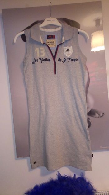 Robe sport Robe Di Kappa Les Voiles de Saint Tropez grise état neuf