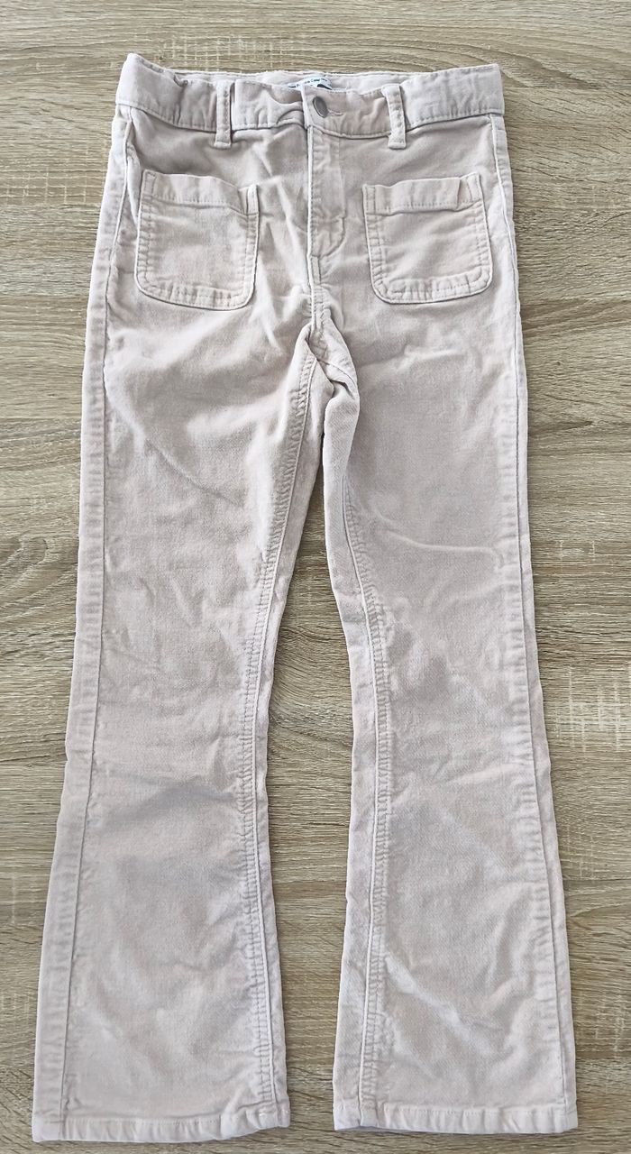 Pantalon velours vieux rose - photo numéro 2