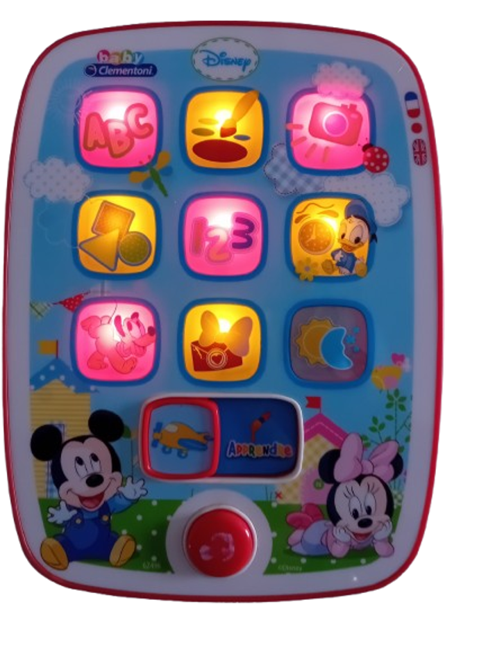 Tablette interactive Mickey clementoni à partir de 9 mois - photo numéro 2