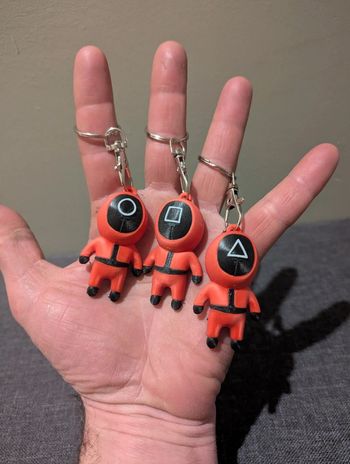 Porte clef squid game