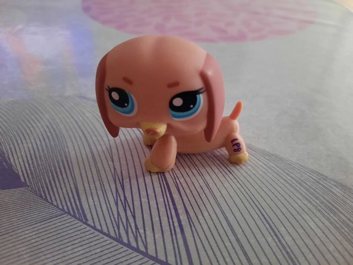Lot de 3 Littlest Pet Shop (chien  , chat  & cochon ). - photo numéro 4