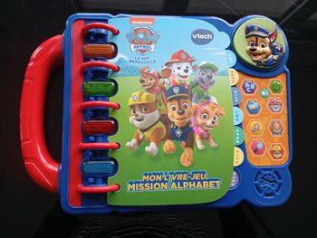 Mon livre jeu mission alphabet Pat patrouille