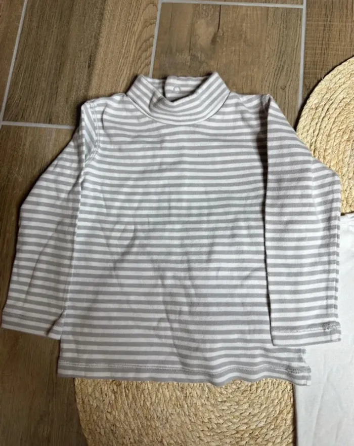Lot de 3 sous-pulls col roulé / col montant – Taille 3 ans - photo numéro 2