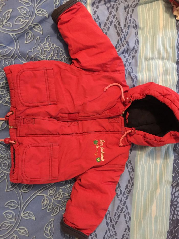 manteau rouge 18 mois - photo numéro 2