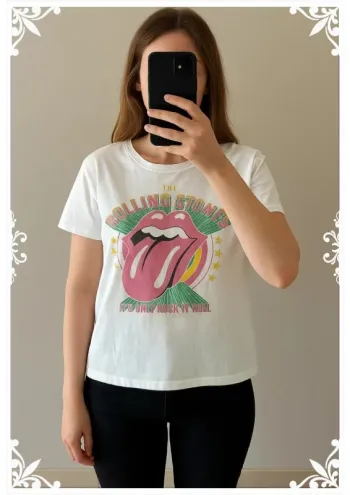 T-shirt rolling stones H&M taille L