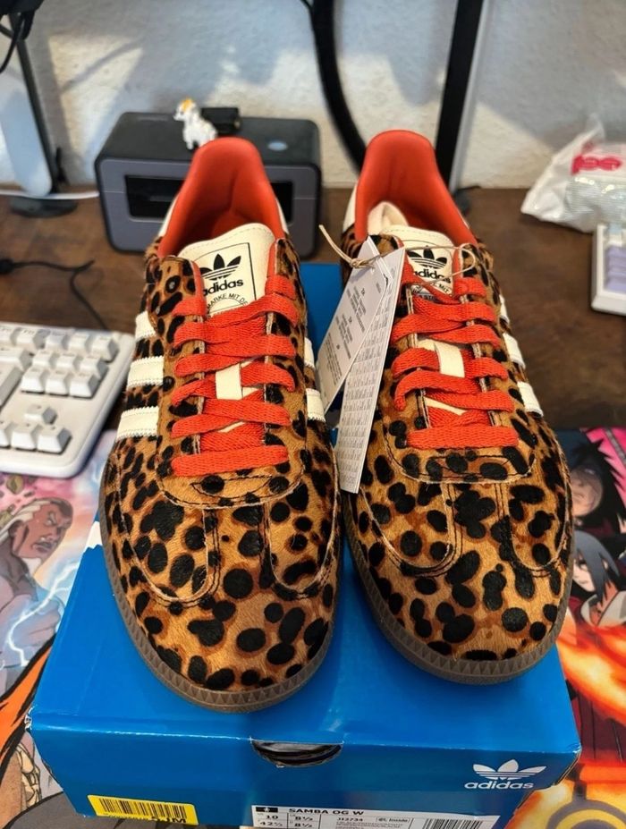 adidas Samba OG Preloved Léopard Rouge 40 - photo numéro 3