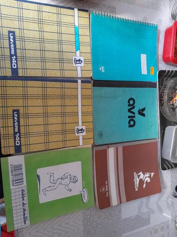 Cahier d'école vintage