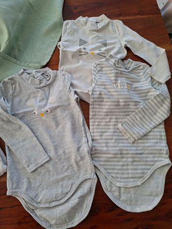 Lot de 3 bodies Obaibi 24 mois mixte