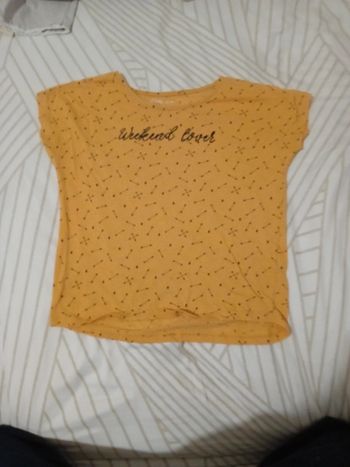 T- shirt gemo moutarde