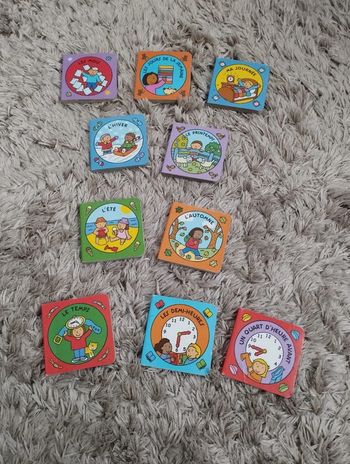 Lot de livres sur la notion de temps