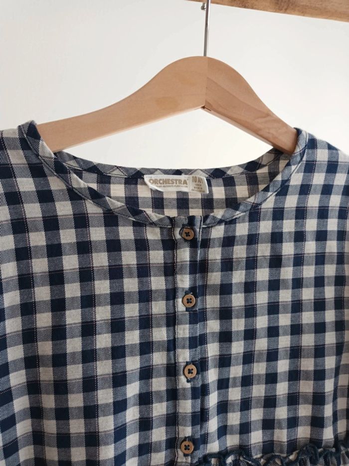 Tunique à carreaux Orchestra 10 ans - photo numéro 2