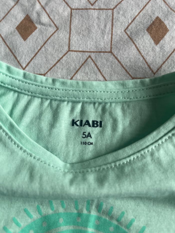 T shirt manches courtes fille 5 ans kiabi - photo numéro 3