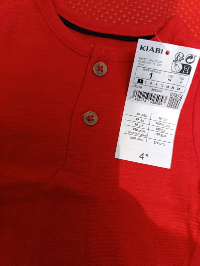 Maillot kiabi neuf - photo numéro 2