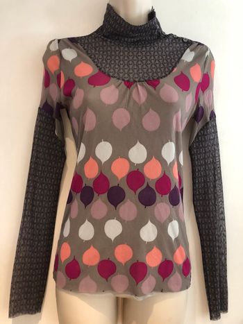 T-shirt en step taille 38